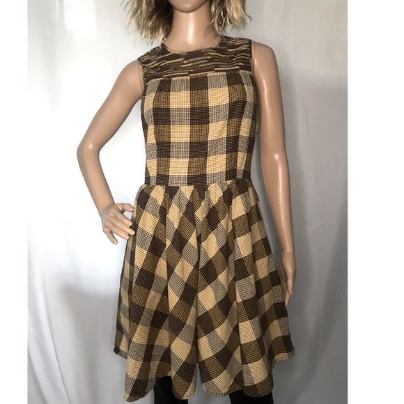 ⭐️VINTAGE⭐️ Fossil Dress Small - Picture 1 of 9